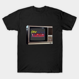 TV SET / STAY TUNED #4 (GLITCHED) T-Shirt